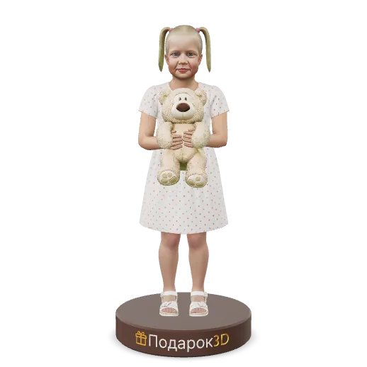 Соня с мишкой